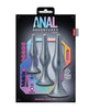 Load image into Gallery viewer, Blush Anal Adventures Matrix Genesis Plug Kit - Silver