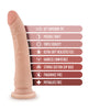 Lataa kuva gallerian katseluohjelmaan, Blush Dr. Skin Plus 9" Posable Dildo - Vanilla