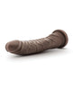 Carica l'immagine nel visualizzatore Galleria, Blush Dr Skin Plus 9 Inch Realistic Posable Dildo Chocolate