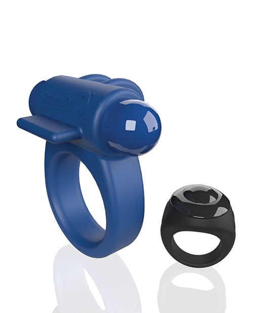 Załaduj obraz do przeglądarki galerii, Screaming O Switch Remote Controlled Vibrating Ring - Blue