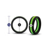 Charger l'image dans la visionneuse de la galerie, Blush Go Pro Performance Silicone Cock Ring Black Green