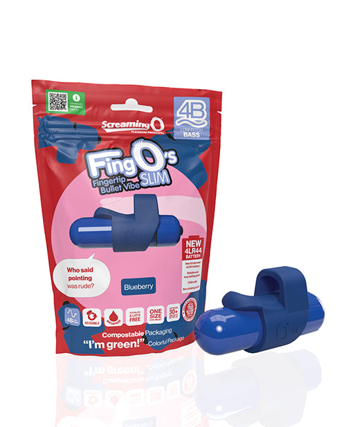 Carica l'immagine nel visualizzatore Galleria, Screaming O 4B FingO Slim - Blueberry