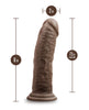 Bild in den Galerie-Viewer laden, Blush Dr Skin Silicone Dr Shepherd 8 Inch Dildo With Suction Cup Chocolate
