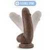 Carregar imagem no visualizador da Galeria, Blush Au Naturel 7 Inch Fat Boy Dildo Chocolate Sensa Feel Soft