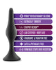 Load image into Gallery viewer, Blush Anal Adventures Platinum Silicone Beginner Plug Kit - Black