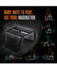 Carica l'immagine nel visualizzatore Galleria, Blush Temptasia Surrender Sex Chair Black Adjustable Lifting System