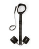 Charger l'image dans la visionneuse de la galerie, Sei Mio Neck Firmly in Check Adjustable Neck & Wrist Restraint Kit - Black
