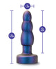 Cargue la imagen en el visor de la galería, Blush Anal Adventures Matrix Kinetik Plug - Space Age Blue