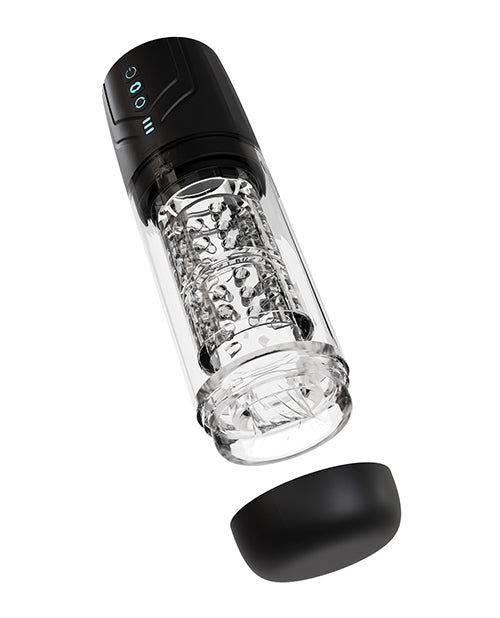 Încărcați imaginea în vizualizatorul Galerie, Blush M for Men Whirlwind Pro Stroker - Black