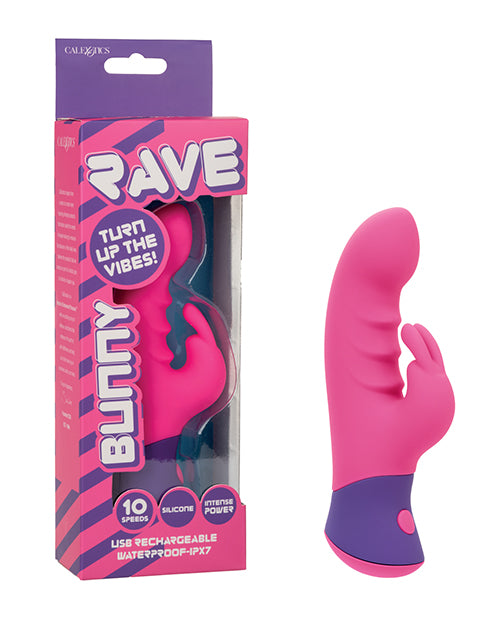 Lataa kuva gallerian katseluohjelmaan, Rave Bunny Dual Massager - Pink/Purple
