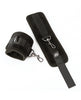 Indlæs billede i gallerifremviser, Sei Mio Sensually Secured Velvet Handcuffs - Black