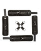 Load image into Gallery viewer, Sei Mio Hog Tied & Satisfied Hog Tie & Cuff Set - Black