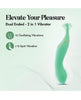 Încărcați imaginea în vizualizatorul Galerie, Blush Stella 7 Inch Dual-Ended Clitoral G-Spot Vibrating Wand With Precision Stimulation - Green