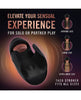 Carica l'immagine nel visualizzatore Galleria, Blush M For Men - Lickety Split - Vibrating Penis Head Stimulator - Black