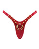 Ladda bilden i Galleri Viewer, Strap-on-Me Leatherette Harness Fabulous - One Size Red Glossy