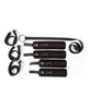 Ladda bilden i Galleri Viewer, Sei Mio The Bed Spreader Under the Mattress Restraint System - Black