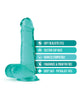 Afbeelding laden in Galerijviewer, Blush B Yours Plus 7" Rock n Roll Dildo - Teal