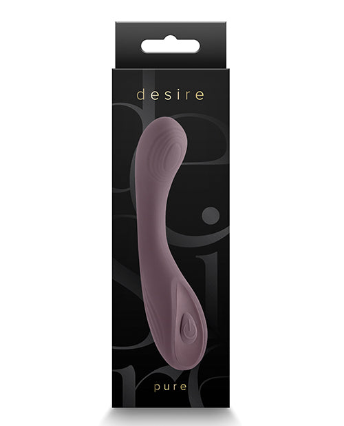 Load image into Gallery viewer, Desire Pure Brown Petite Silicone Vibrator 3 Speed 7 Functions