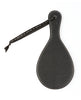 Load image into Gallery viewer, Sei Mio Roundly Chastised Broad Circular Spanking Paddle - Black