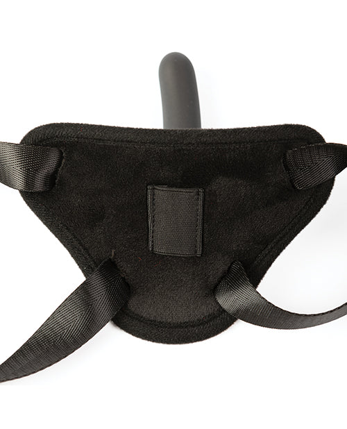 Bild in den Galerie-Viewer laden, Sei Mio Perfectly Pegged Beginners Strap-On Harness & 5" Dildo - Black