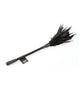 Load image into Gallery viewer, Sei Mio Tickled Kink Soft Mini Feather Tickler - Black