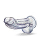 Ladda bilden i Galleri Viewer, Bling Sparkling Clear Dildo 7.5 Inches Pleasure Toy With Glamour Glitter For Glam Nights