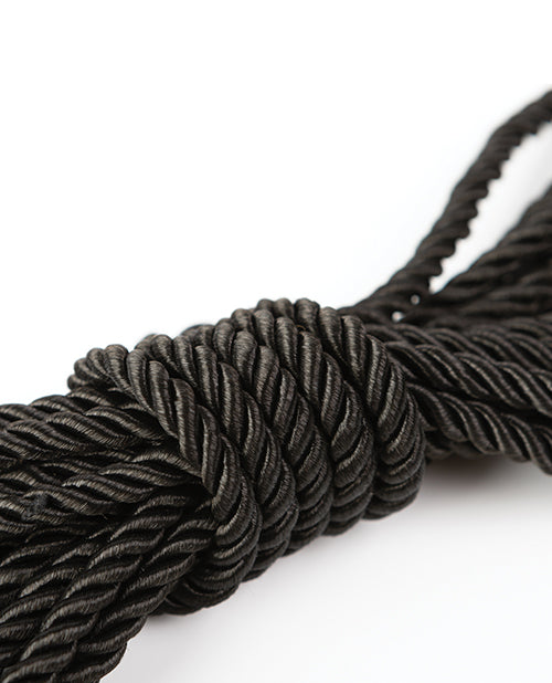 Indlæs billede i gallerifremviser, Sei Mio Knot in Control 10 m Silky Bondage Rope - Black