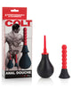 Load image into Gallery viewer, COLT Anal Douche Dual Attachment Ez Squeeze Bulb Reusable Black
