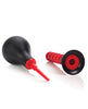 Load image into Gallery viewer, COLT Anal Douche Dual Attachment Ez Squeeze Bulb Reusable Black