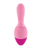 Cargue la imagen en el visor de la galería, Vibrador recargable de tres puntos Selopa con cuentas, rosa