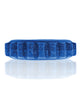 Carregar imagem no visualizador da Galeria, Oxballs Plushy Single Ring Blue Fire Flexible Cock And Ball Ring