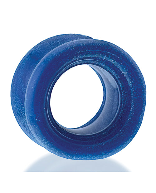 Load image into Gallery viewer, Oxballs Squeeze Short Ball Stretcher Blue Fire With Hourglass Grip Design