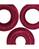 Cargue la imagen en el visor de la galería, Oxballs Cockpack Multi Design 3 Pack Cockrings Cherry Lips