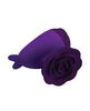 Cargue la imagen en el visor de la galería, Vibrador de dedo Pretty Love Dolphin en silicona morada con cuerpo compacto