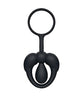 Cargue la imagen en el visor de la galería, Anillo vibrador de silicona recargable por USB para el pene, con cosquilleo y 10 modos