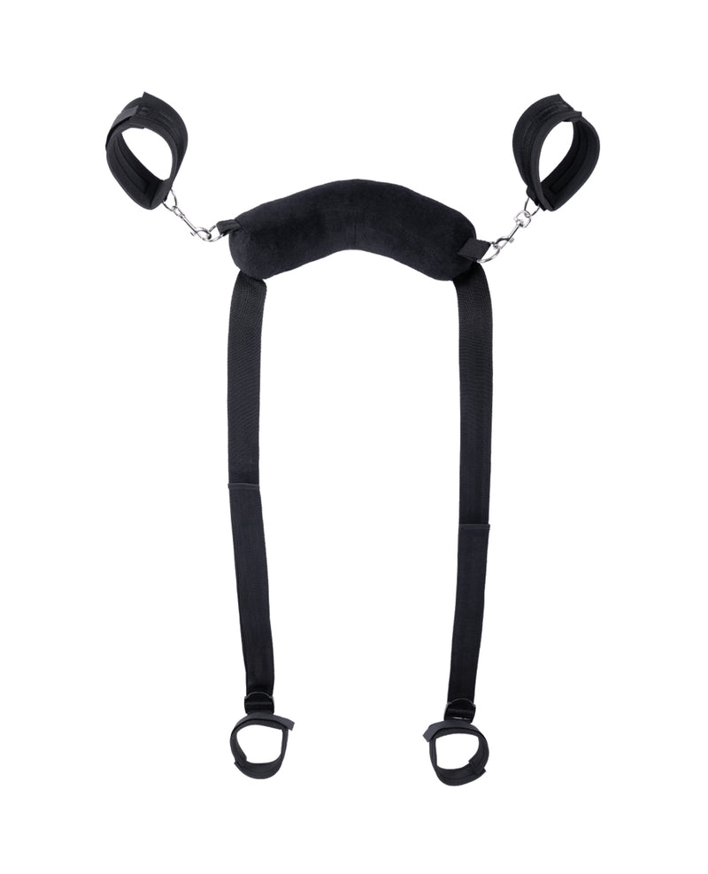 Cargue la imagen en el visor de la galería, Arnés sexual de felpa Signature ajustable con soporte ergonómico para las piernas
