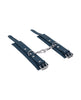 Load image into Gallery viewer, Signature Twilight Tease Silver Hardware Soft Lined Silicone Handcuffs