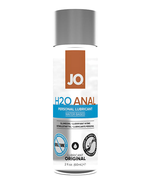 Load image into Gallery viewer, JO H2O Anal Original Water Based Lubricant 2 Oz Silky Glide