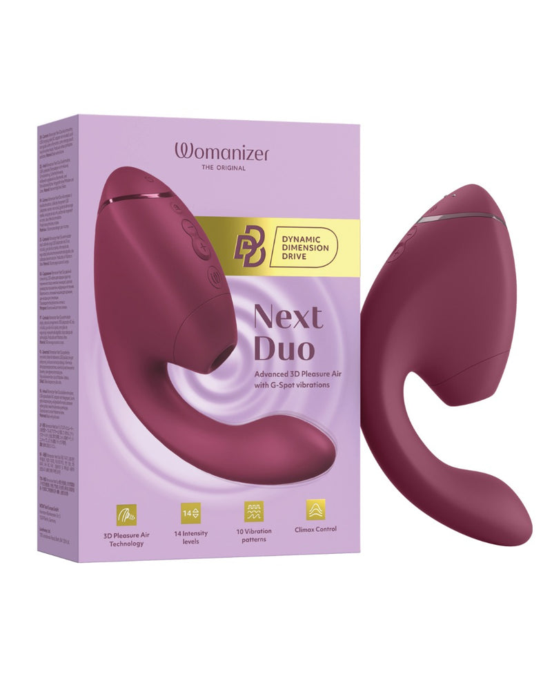 Bild in den Galerie-Viewer laden, Womanizer Next Duo Dusky Pink Luxury Pleasure Toy For Women