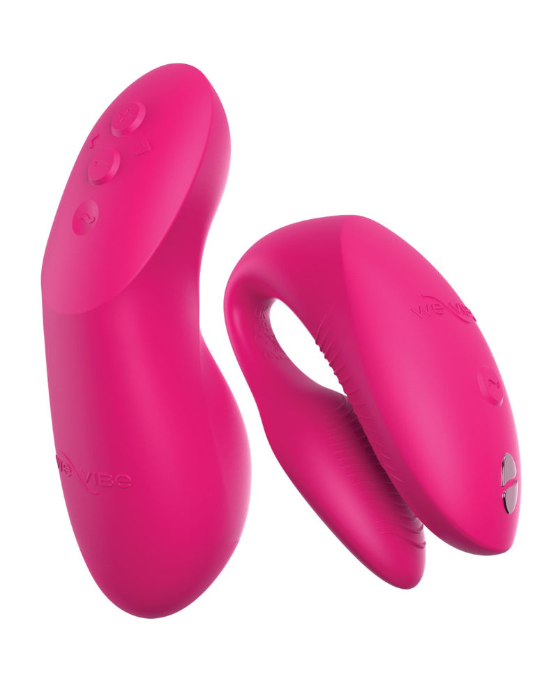 Carica l'immagine nel visualizzatore Galleria, We Vibe Chorus Pro Electric Pink Couples Vibrator For Deeper Sensations