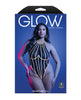 Load image into Gallery viewer, Solar Flare Reflective Binding Halter Tie Teddy Black Lingerie
