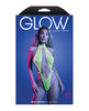 Load image into Gallery viewer, Mind Control UV Reactive Lace Halter Teddy Neon Green SM
