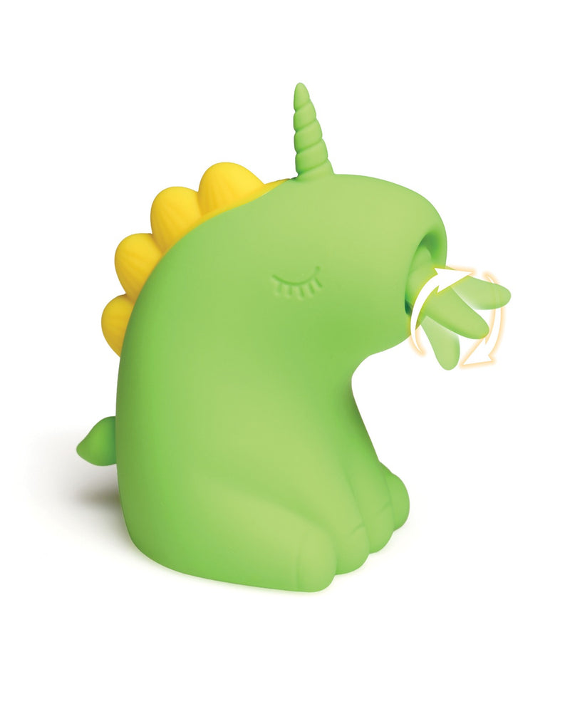 Cargue la imagen en el visor de la galería, Estimulador de silicona para lamer Creature Cuties Lickyhorn con forma de unicornio