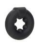 Load image into Gallery viewer, Alpha Liquid Silicone Beaded Cock Ring For Intimate Pleasure Black