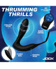 Cargue la imagen en el visor de la galería, Plug anal de electroestimulación Jock Shockwave de Curve Toys con anillo C y para próstata