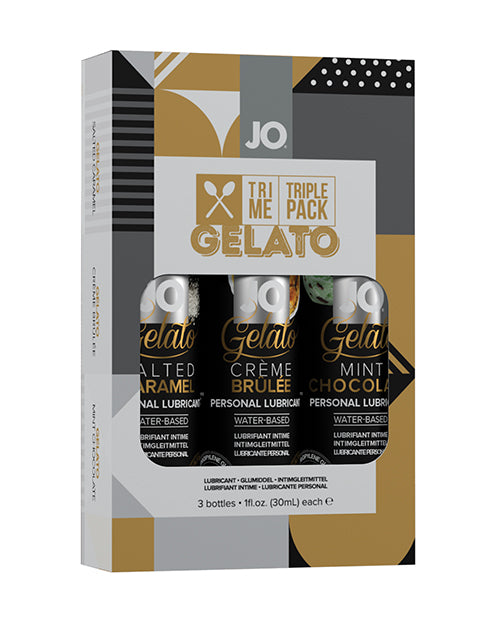 Załaduj obraz do przeglądarki galerii, JO Tri Me Gelato Flavor Triple Pack Gift Set Variety 1 Oz