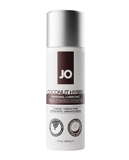 Załaduj obraz do przeglądarki galerii, JO Coconut Hybrid Original Lubricant 2 Oz Water Based