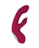 Load image into Gallery viewer, Evolved Gentle Persuasion Burgundy Clitoral Massager And Dual Vibrator