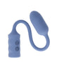 Load image into Gallery viewer, Super Flexible Silicone Vibrating Egg On Bendable Stick Blue Adult Pleasure