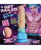 Charger l'image dans la visionneuse de la galerie, Gode en silicone Rion K Pop Idol avec testicules, article pour adultes